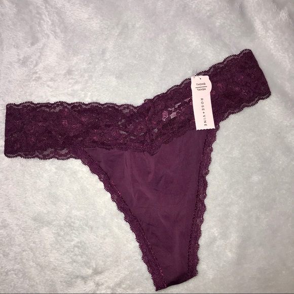 Set of 2 thongs Rose + Vine (Brand New) - Picture 2 of 5